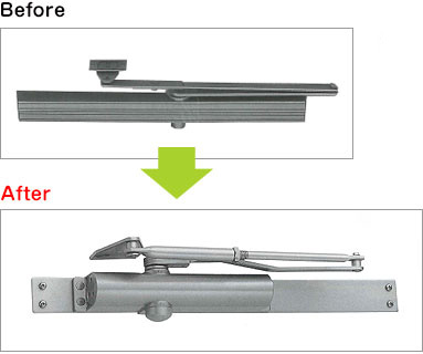 ドアクローザーの交換